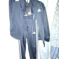 Adidas Toddler Size 6 Black New !