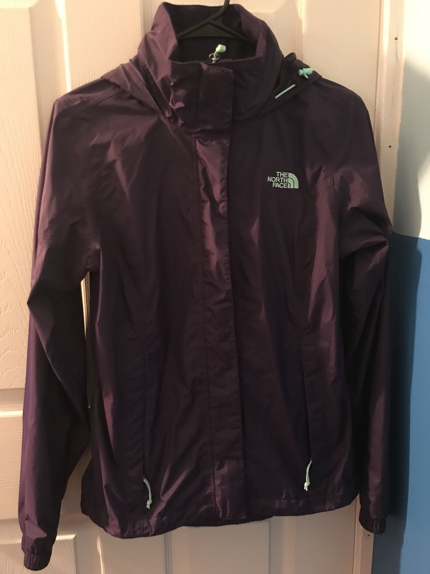 Juniors North Face Rain jacket size small