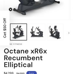 Luxury Seated Elliptical Octane xR6x