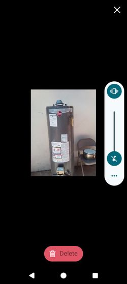 Rheem 38 gallon water heater