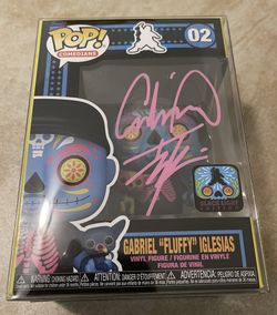 Gabriel Iglesias Blacklight Funko Pop Signed