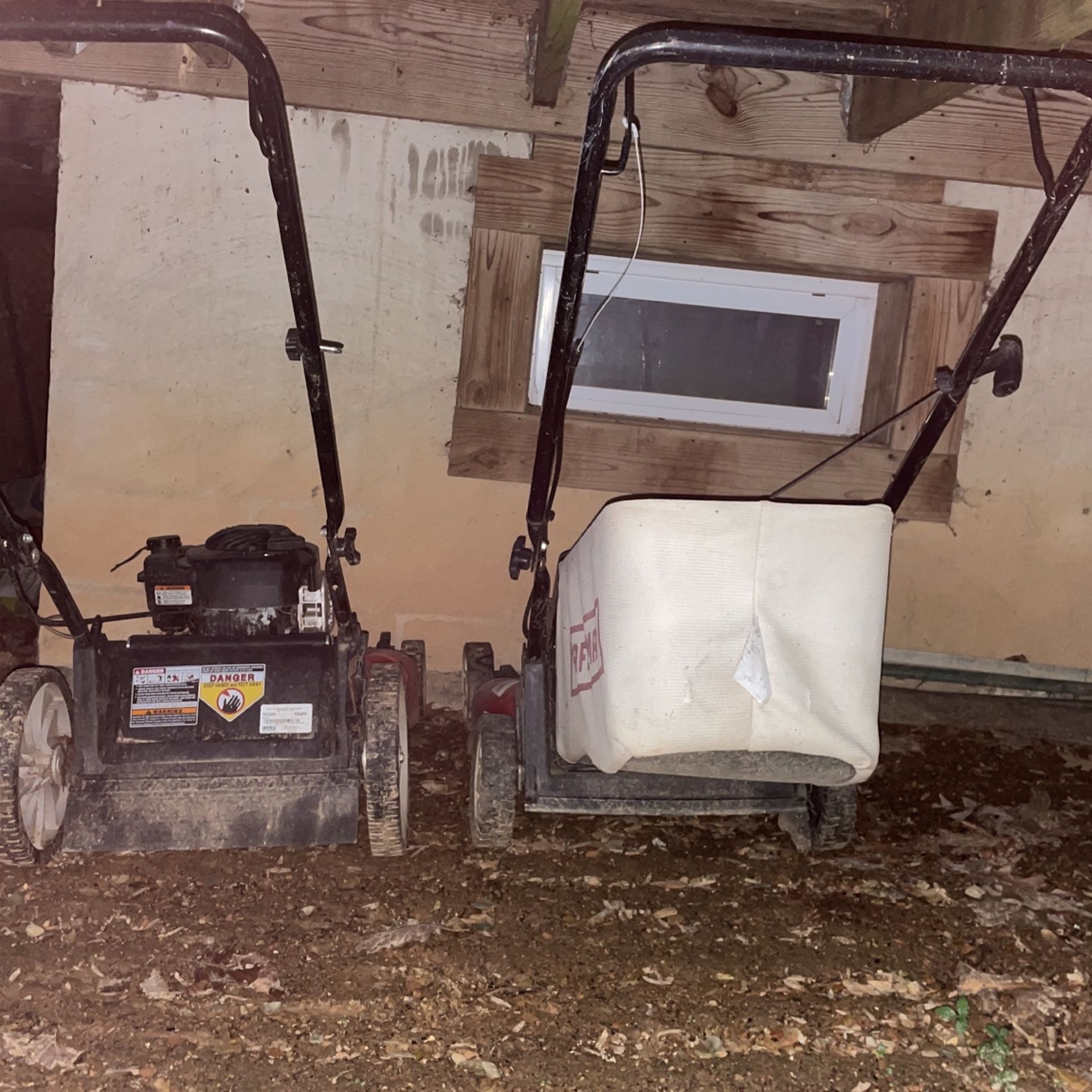 Two Craftsman Push Mowers