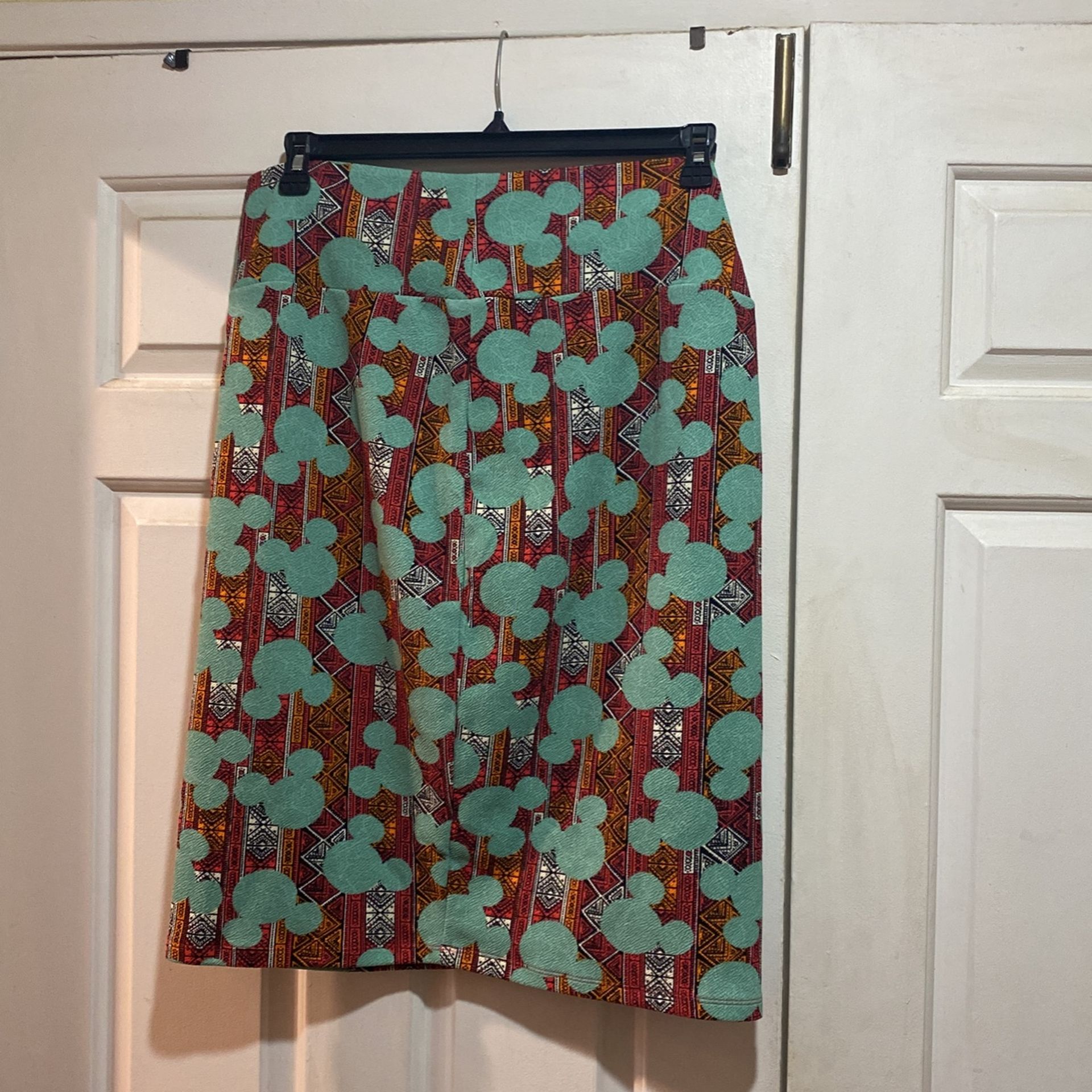 Lularoe Mickey Women’s Skirt Multicolored 2XL
