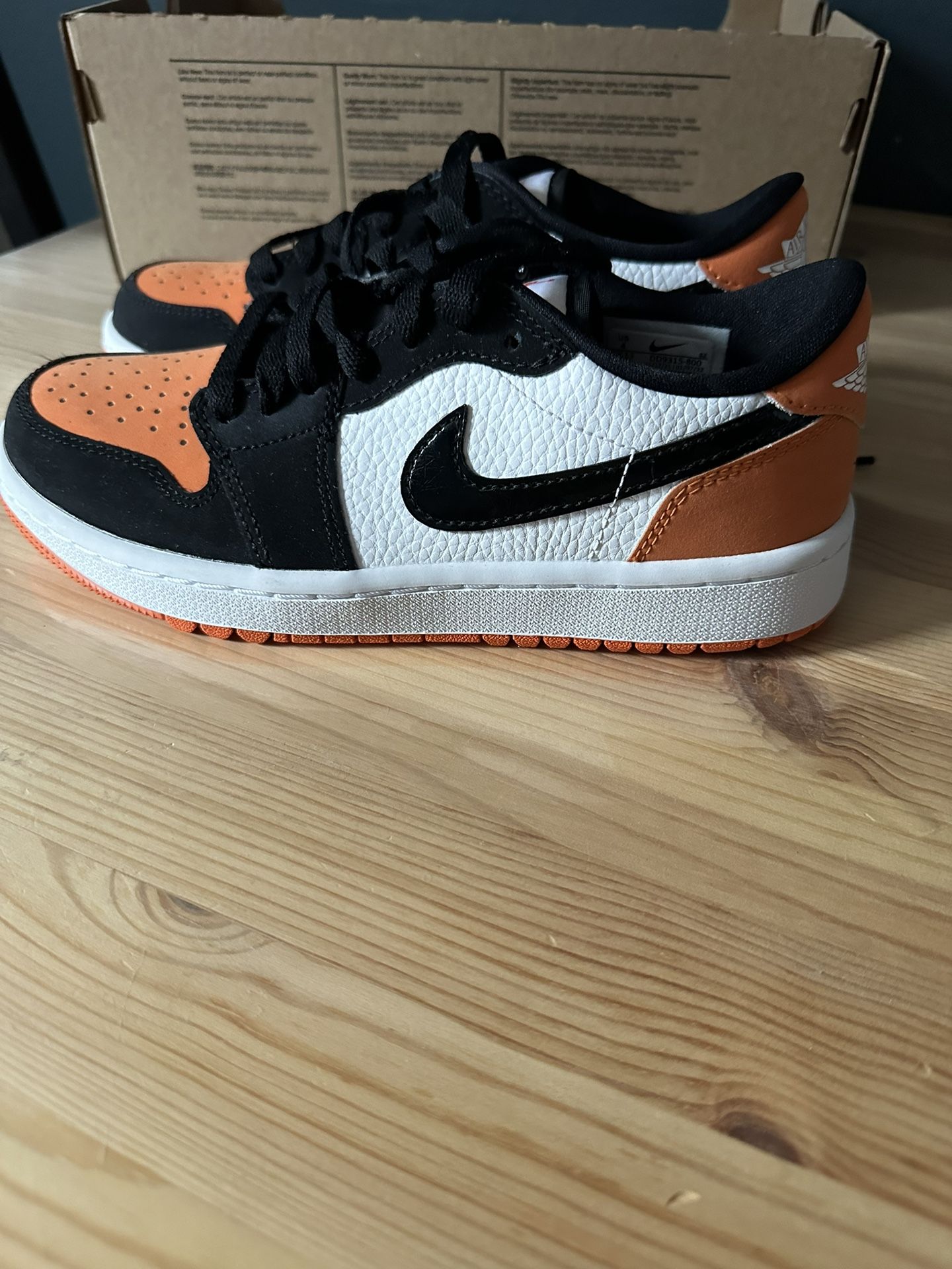 Air Jordan 1 Low Golf Mens Size 4 Shattered Backboard