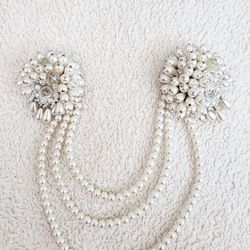 Pearl Handmade Sweater Pins