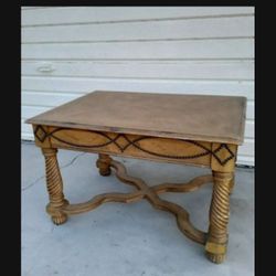 Living Room Center Wood Table 