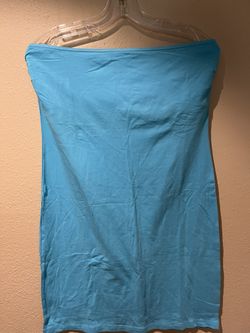 Strapless Casual / Beach Attire pullover Dress. NWOT RED BLUE BLACK PURPLE S/M/L