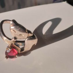 Sterling Foxy Ring Sixe 9