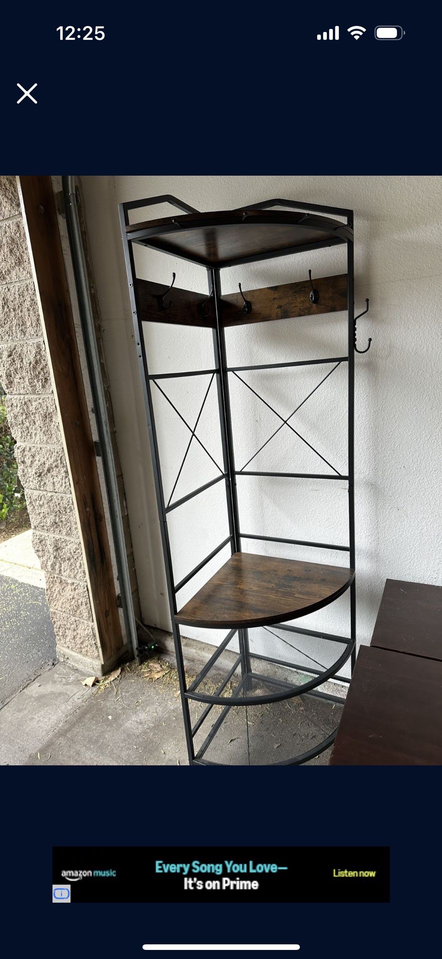 Corner Entry Way Stand 