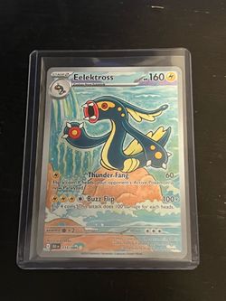 Eelektross 115/086 (NM) - SV: Black Bolt - Illustration Rare - Pokemon TCG