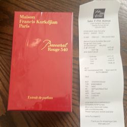 Baccarat Rouge 540 70ml