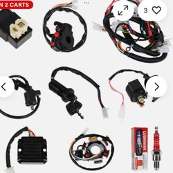 wiring harness 6 coil stator CDI Wiring Kit For Go Kart GY6 125cc 150cc ATV TaoTao $25.00 Pick Up In South Gate
