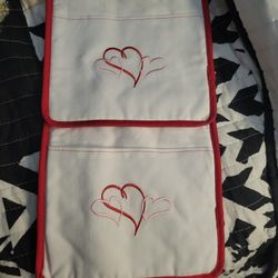 Heart Valentine's Day Pot Holders