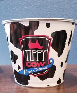 Great For Remotes. See Pics Tippy Cow  Rum Cream Buckets - barware ephemera RIP