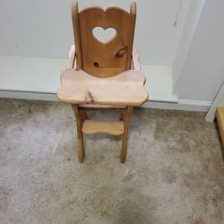 Baby doll High Chair 25"x12"