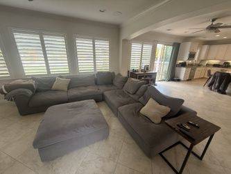 Grey Cloud Sofa