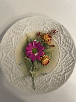Capodimonte Floral Plate