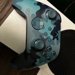XBOX CONTROLLER Blue Camo