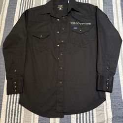 wrangler yellowstone cowboy shirt
