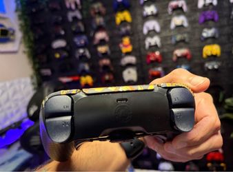 Custom PS5 DualSense Controller Yellow Black