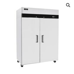 Commercial Stainless Steel Two Door Refrigerator