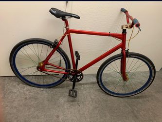 Tall Se ripper looptail fixie bike nice red color bmx