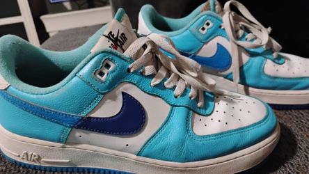 Blue Nike Air Jordans