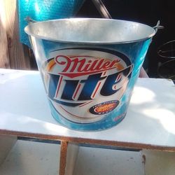 Miller Lite Bucket/Pail 