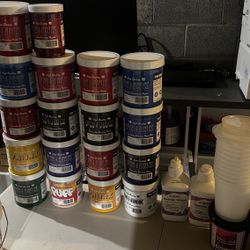 Screen Printing Ink And Supplies (new Never Used)