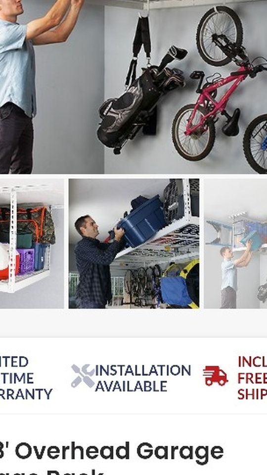 Garage Safe Racks 4'x4'