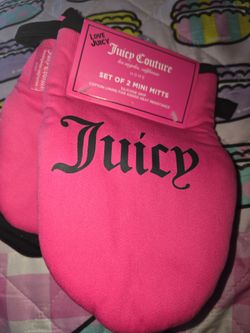 Juicy Couture Oven mitts 2pk