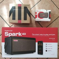 Brand New Positive Grid Spark Smart Guitar Amp and Bluetooth Speaker