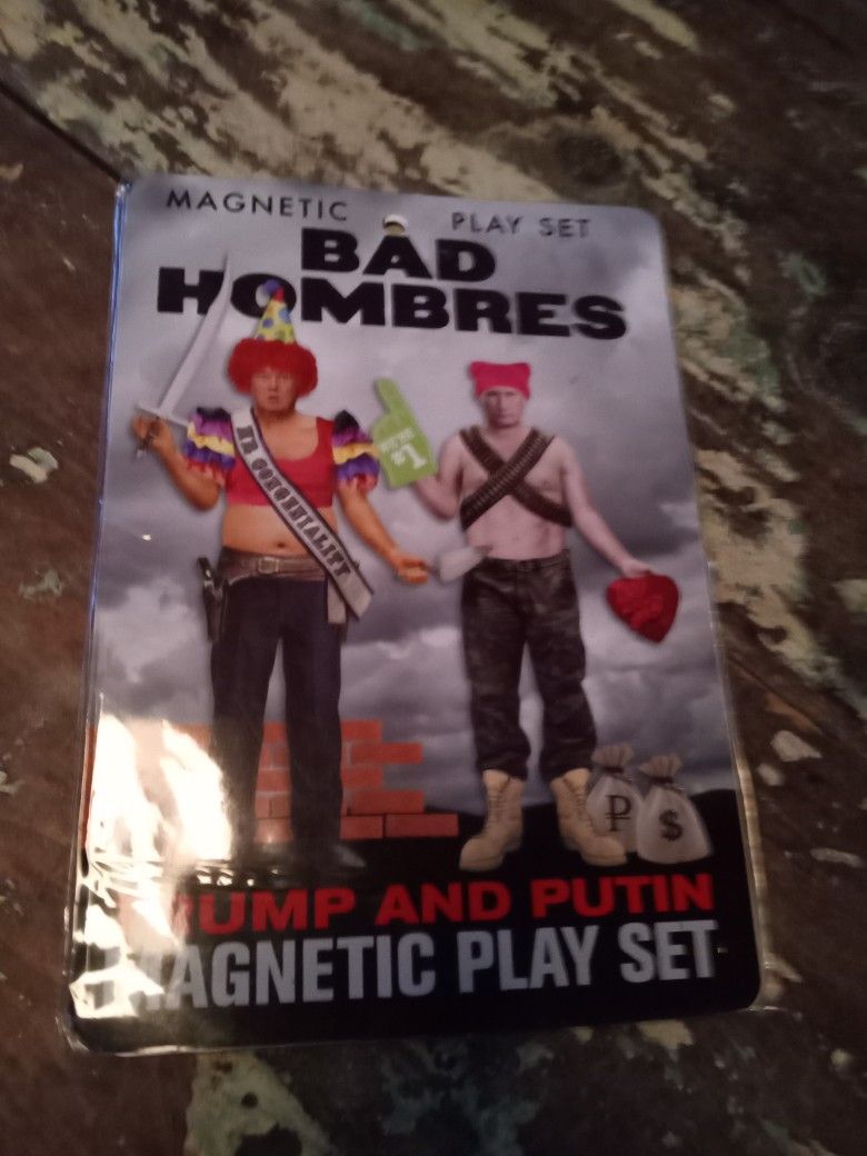 Bad Hombres - Trump and Putin Magnetic Dress-Up Play Set -