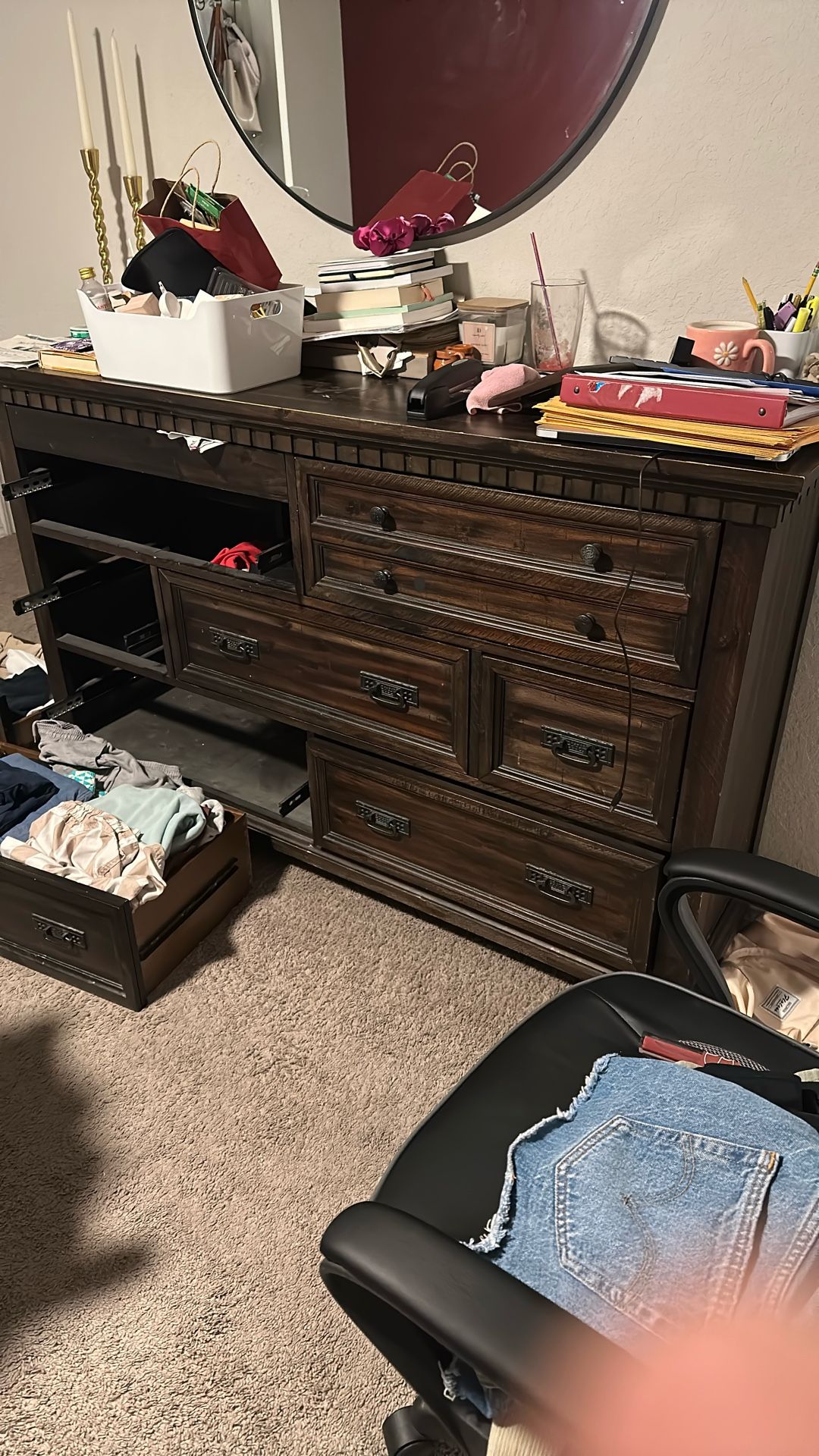 Wooden Dresser