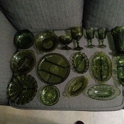 Green Glass $2 Each
