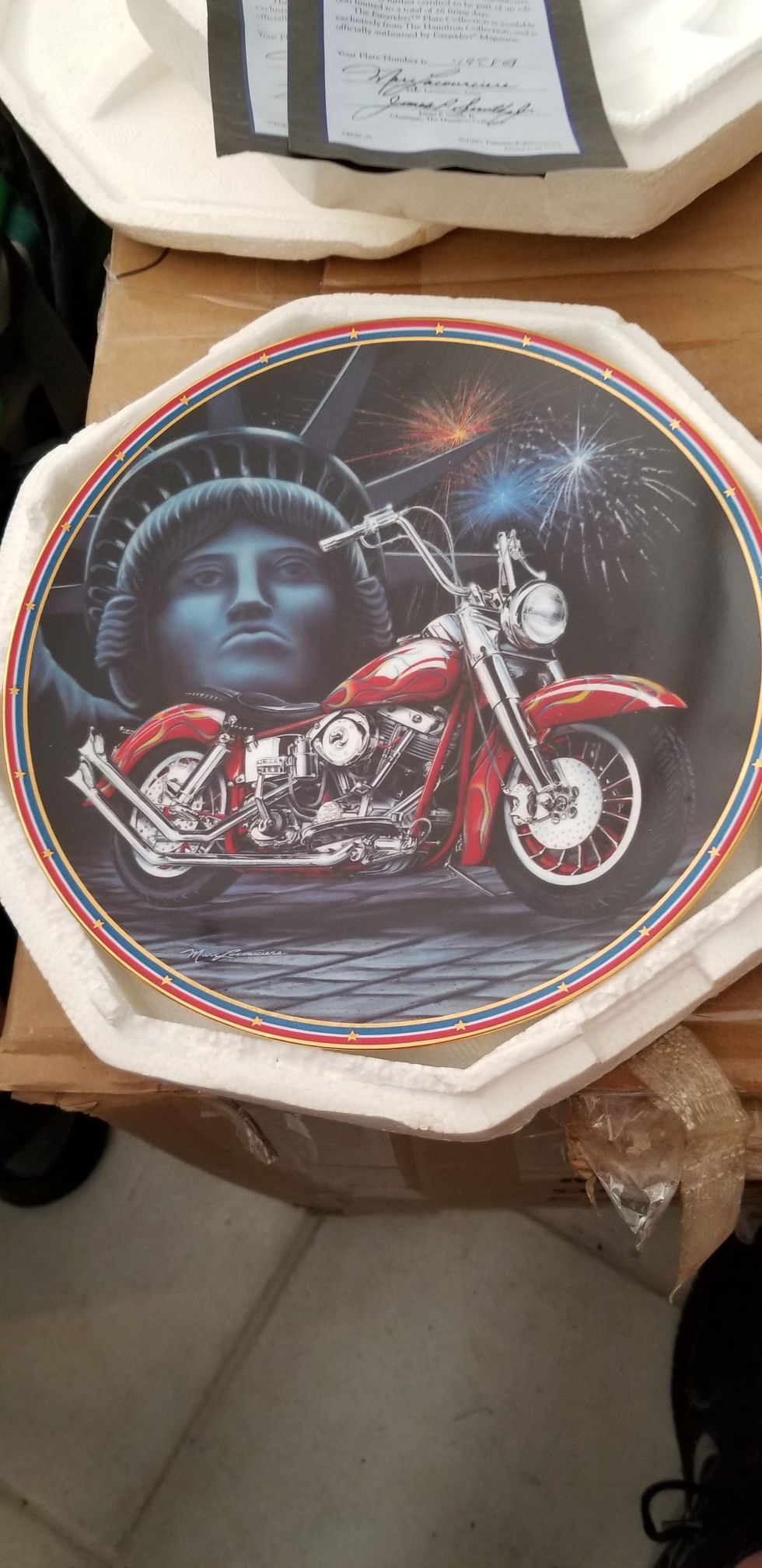 Easyrider Harley Motorcycle plates harley davidson