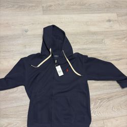Navy blue Polo zip up ralph lauren