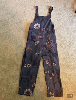 Floral Overalls