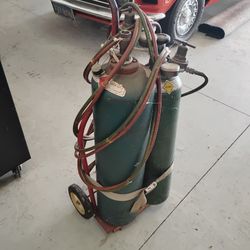 gas welding set Up..all complete .