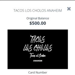 Tacos Los Cholos 
