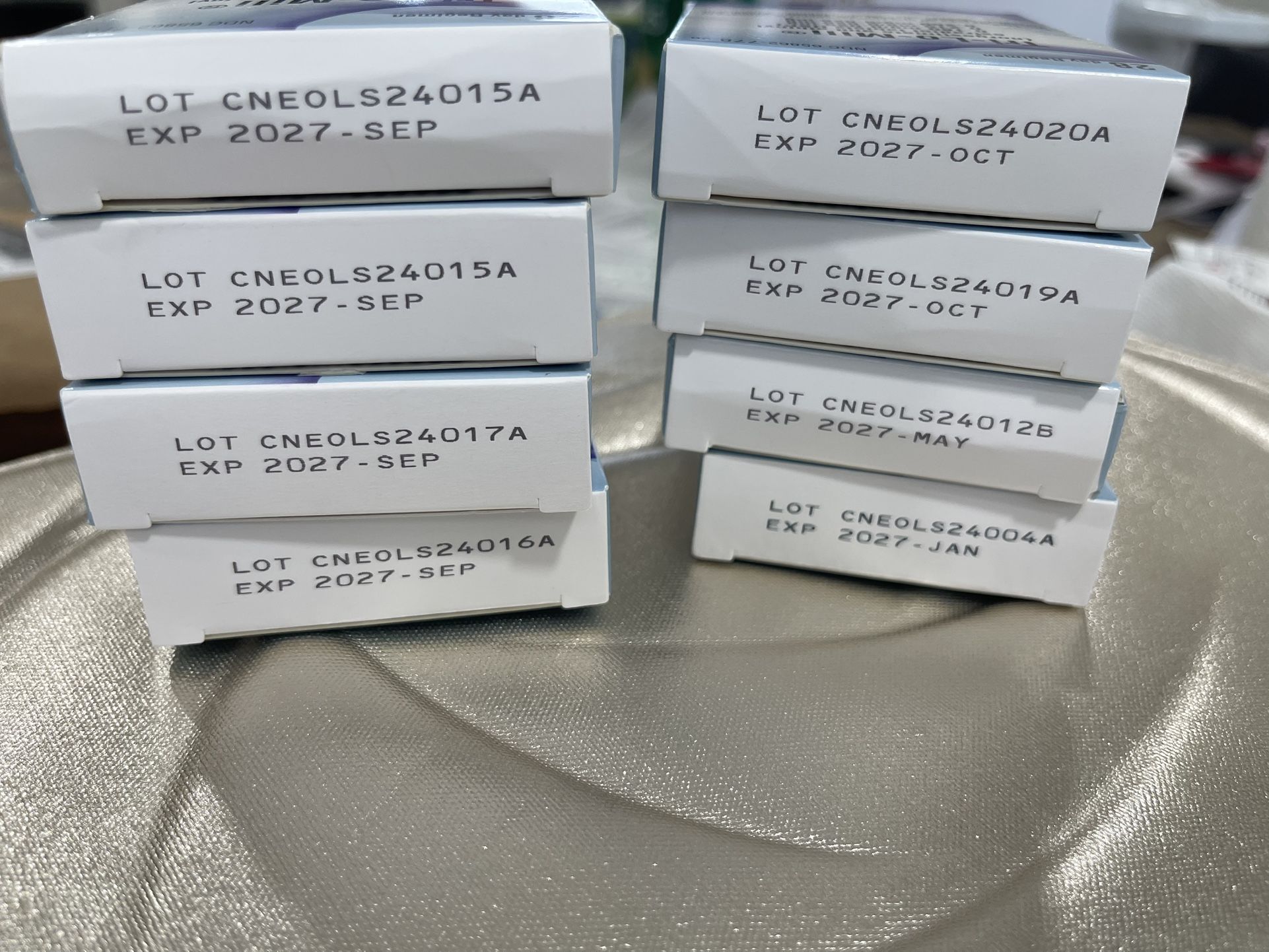 Anticonceptivos, Package Exp 2027