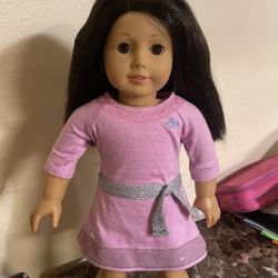 American Doll + Three outfits