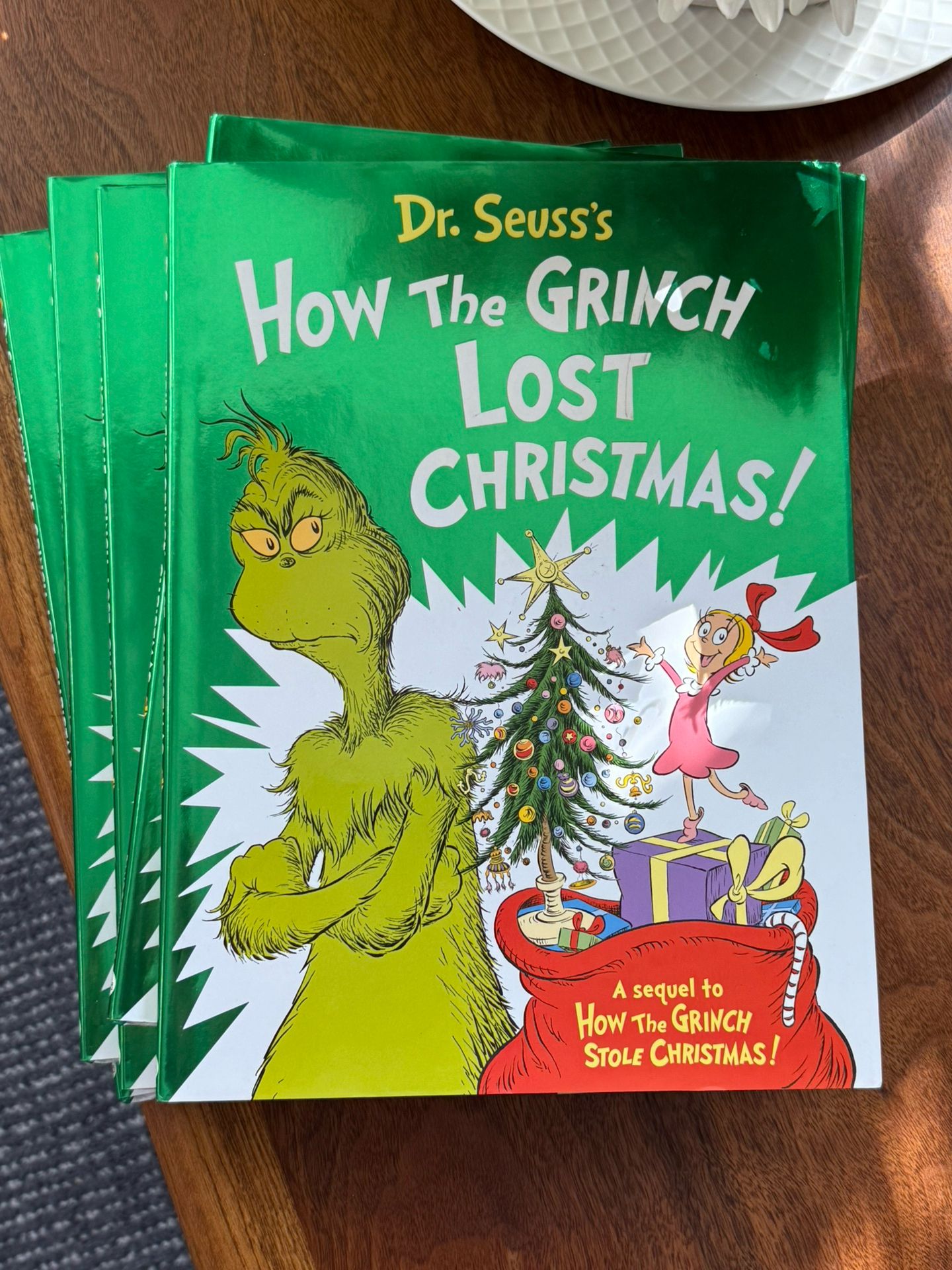 How The Grinch Lost Christmas Hardcover Book