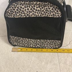 Pet Dog Cat  Fabric Carrier.  Used Once.  