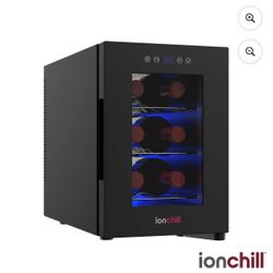 6 Bottle Counter Top Wine Refrigerator 