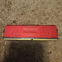 BALLISTIX 8gb Ram DDr4-3000