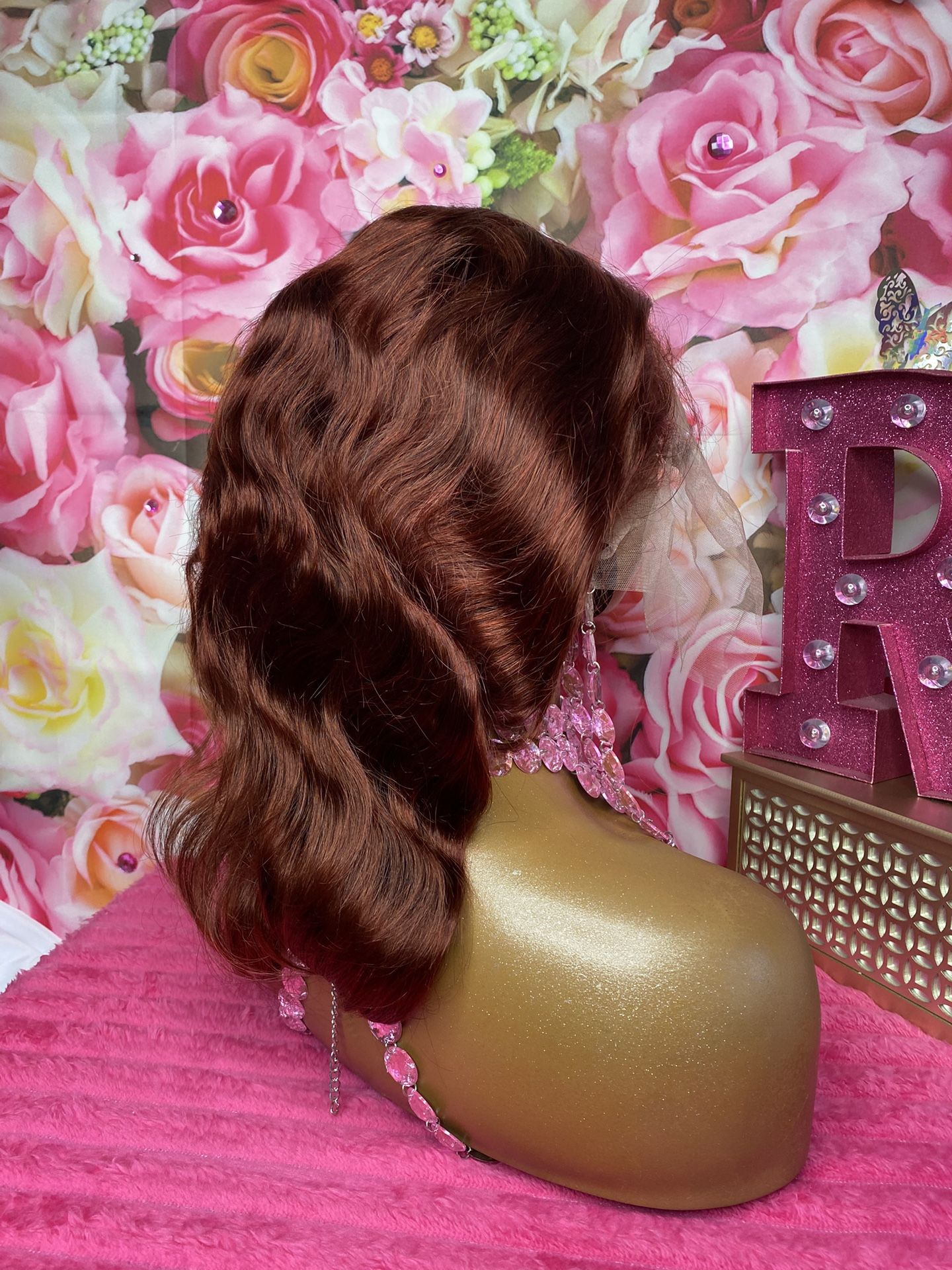 14β 100% Human Hair Chestnut Color 13x6 $100
