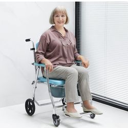 Folding Shower Wheelchair