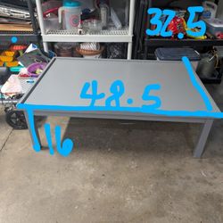 Gray Coffee Table/Kids Craft table/Lego Table 