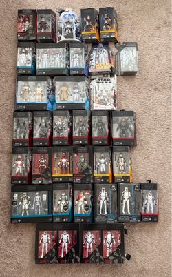 Star Wars: The Black Series - Clone Trooper 6-in Action Figures (Prices in description)